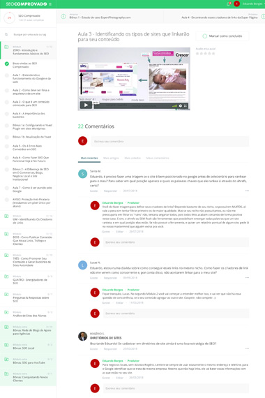 Curso de SEO Comprovado com Eduardo Borges